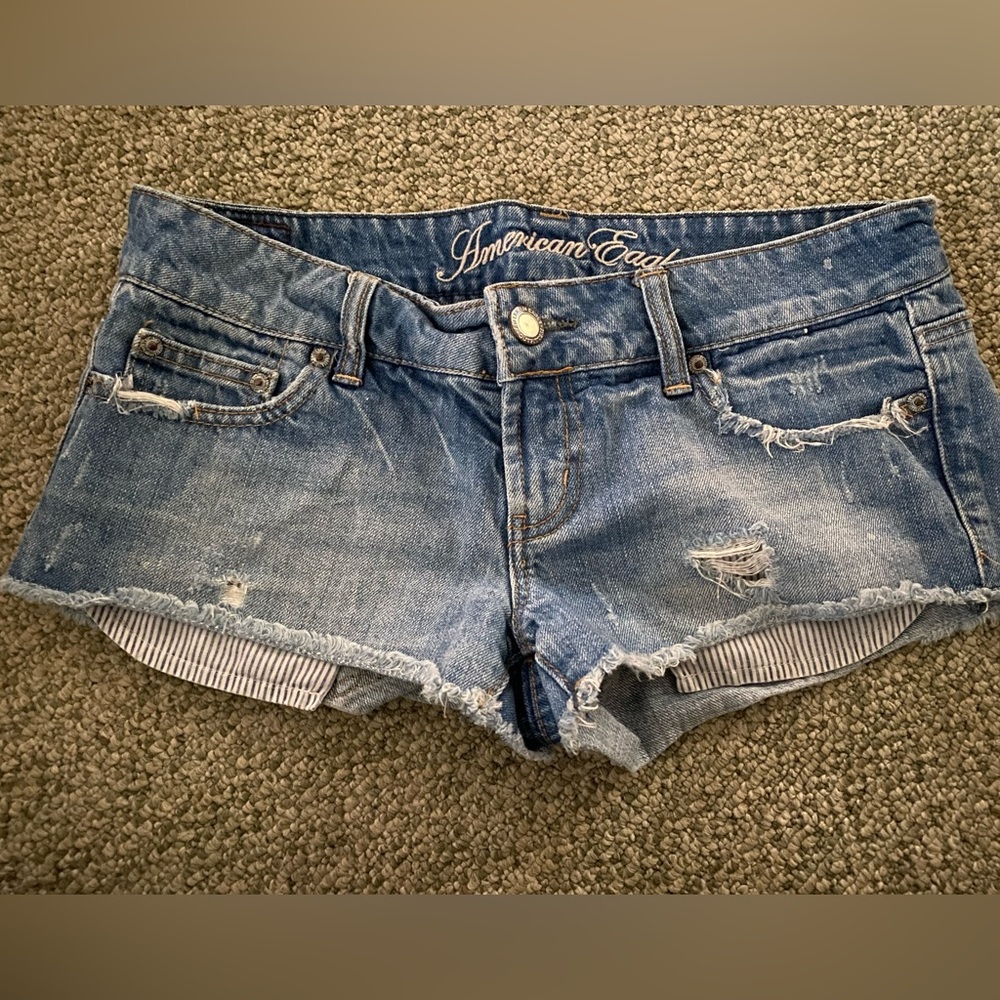 American Eagle jean shorts